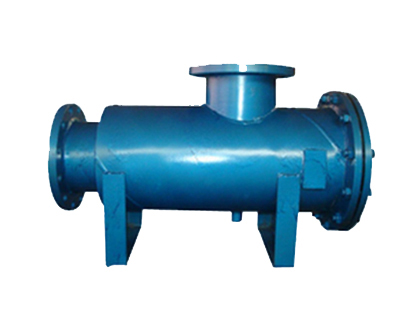 卧式角通除污器